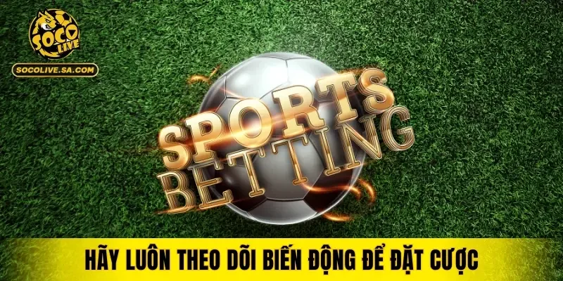 Hãy luôn theo dõi biến động để đặt cược
